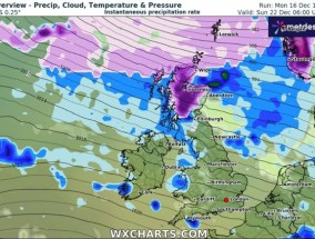 英国天气：英国将面临“30小时不间断的降雪”，确切的开始和结束时间已经公布