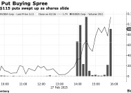 英伟达股价重挫超8%！大笔期权押注：还会再跌4%