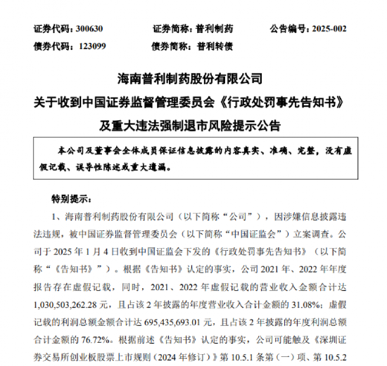 多家药械企业频触退市红线，公司财务内控管理、经营困境双重承压